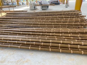 แท่งไม้ไผ่ขนาดเล็ก6-8มม. วัสดุไม้ไผ่ธรรมชาติเป็นมิตรกับสิ่งแวดล้อม - Product Image 2