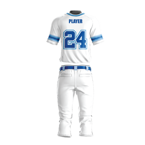 Custom Stripe Baseball Uniform Wholesale Plain Sublimation Logo Design Team Club Softball Jerseys Set Unisex - Product Image 6