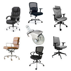 Tige en acier de roulette de roue en PVC Transparent de 2 pouces pour meubles salon extérieur salle de bain utilisation écoles entrepôts gymnases s - Product Image 6