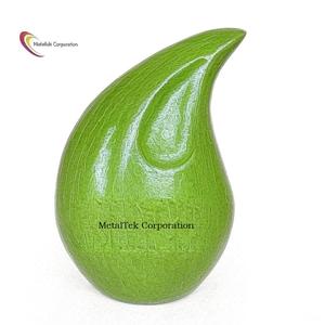 Urne de crémation larme à double usage pour les cendres humaines Enfant et adulte Conteneur de stockage de cendres funéraires en métal durable - Product Image 5