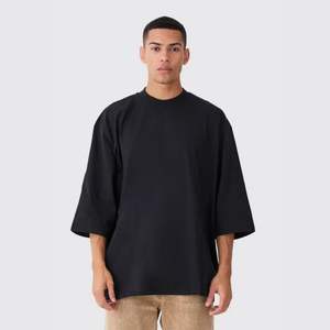 Vêtements personnalisés pour hommes 100% coton t-shirt unisexe avec perte de l'épaule t-shirt unisexe de haute qualité pour hommes poids lourd surdimensionné - Product Image 2