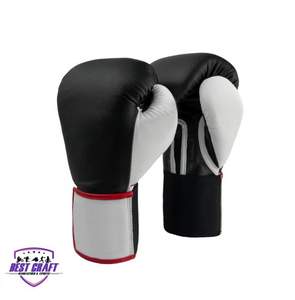 Gants de boxe professionnels en cuir de haute qualité, respirants et anti-humidité, avec fermeture, couleurs/tailles personnalisables - Product Image 1