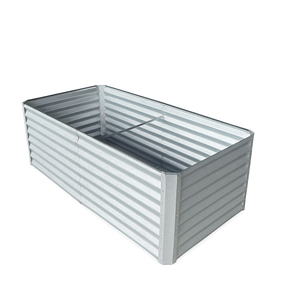 Rust Resistant Galvanized Steel <b>Raised</b> Garden <b>Planter</b> Bed Large Metal Elevated <b>Planter</b> <b>Box</b> Home&Garden Decor Wholesale Products - Product Image 2