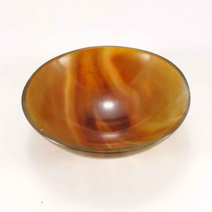 Cuenco para Afeitar de Cuerno de Buey Genuino Hecho a Mano en India, Ecológico, Pulido, Clásico, para Servir en Fiestas, Artesanía Saniya - Product Image 3