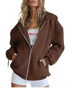 Sudadera con Capucha Onstyle Streetwear, Sudadera con Capucha Cortavientos de Forro Polar, Personalizable, Lisa, Lavada al Ácido, con Cierre de Tres Capas para Hombre - Product Image 2