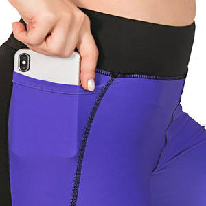 Customized Fitness Wear New Style Polyester Spandex Fabric High Waist <b>Women</b> Wear Stylish Yoga <b>Set</b> - Product Image 5