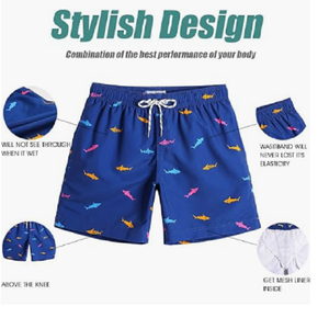 Shorts en maille polyester pour homme, coupe courte, entrejambe de 5 pouces, poches, imprimé paisley, sublimation, design personnalisé, grande taille, impression à la demande - Product Image 3