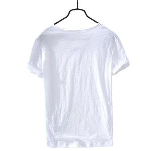 Nueva Camiseta para Hombre, Color Puro, Cuello en V, Manga Corta, Camisetas para Hombre, 10 Colores, Camisetas Ajustadas para Hombre, Ropa Deportiva para Hombre - Product Image 3