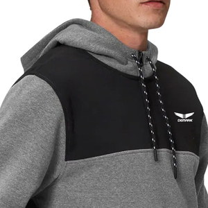 Sweat à capuche unisexe en molleton de coton et polyester, personnalisable avec logo, épais et écologique (360g), pour homme et femme, style streetwear - Product Image 3