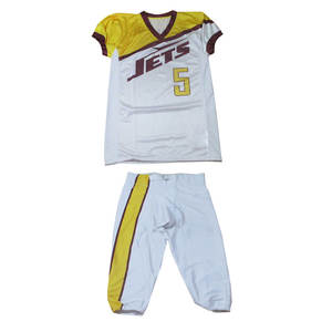 Uniformes de Fútbol Americano Unisex Personalizados, Uniformes de Fútbol para Adultos de la Más Alta Calidad, Sublimados, Tallas Grandes, Transpirables - Product Image 6