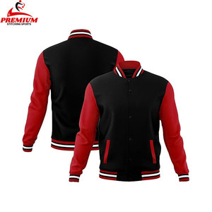 Chaqueta universitaria sublimada ligera Ropa de equipo personalizada Estilo bombardero Prendas de abrigo deportivas para entrenamiento - Product Image 5