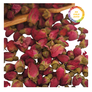 ดอกตูมดอกกุหลาบแห้งตามธรรมชาติเหมาะสำหรับตกแต่งบ้านจัดแต่งทรงผมงานแต่งงานงานฝีมือแบบ DIY และเครื่องดื่มพิเศษ - Product Image 1