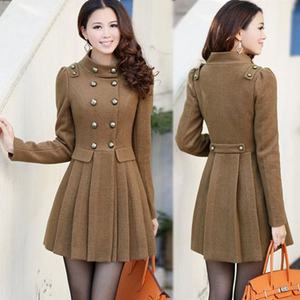 Abrigo largo para mujer, abrigos largos, nuevo diseño, mangas largas - Product Image 2