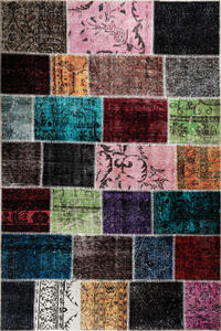 Adiva Alfombra turca hecha a máquina Alfombra antideslizante con respaldo de algodón lavable Exportación directa de Gaziantep para uso doméstico - Product Image 5