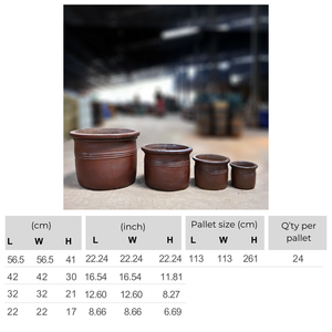 Handmade Rustic <b>Clay</b> <b>Pots</b> Outdoor Kiln-Fired Traditional Agricultural <b>Planters</b> Glazed <b>Pots</b> Garden Decoration Hotels Cheap Price - Product Image 2