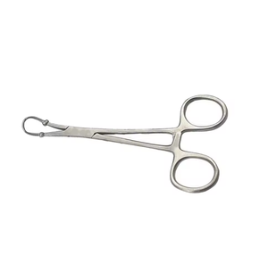 Pince à serviette professionnelle Backhaus 5.5 pouces en acier inoxydable pince médicale chirurgicale à verrouillage à cliquet - Product Image 5