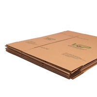 Boîtes en carton ondulé à double paroi utilisant du papier carton prêt à expédier avec logo personnalisé fabriqué par un fabricant du Vietnam
