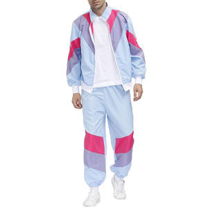 Conjunto Deportivo de Dos Piezas con Estampado Invernal Unisex, Chaqueta Cortavientos de Secado Rápido y Pantalones a Juego, para Fitness, Gimnasio, Correr, Atletismo - Product Image 3