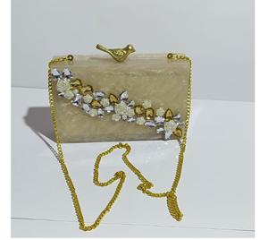 Artisanat indien pochette de type résine personnalisée pour les femmes sacs fourre-tout promotionnels - Product Image 2