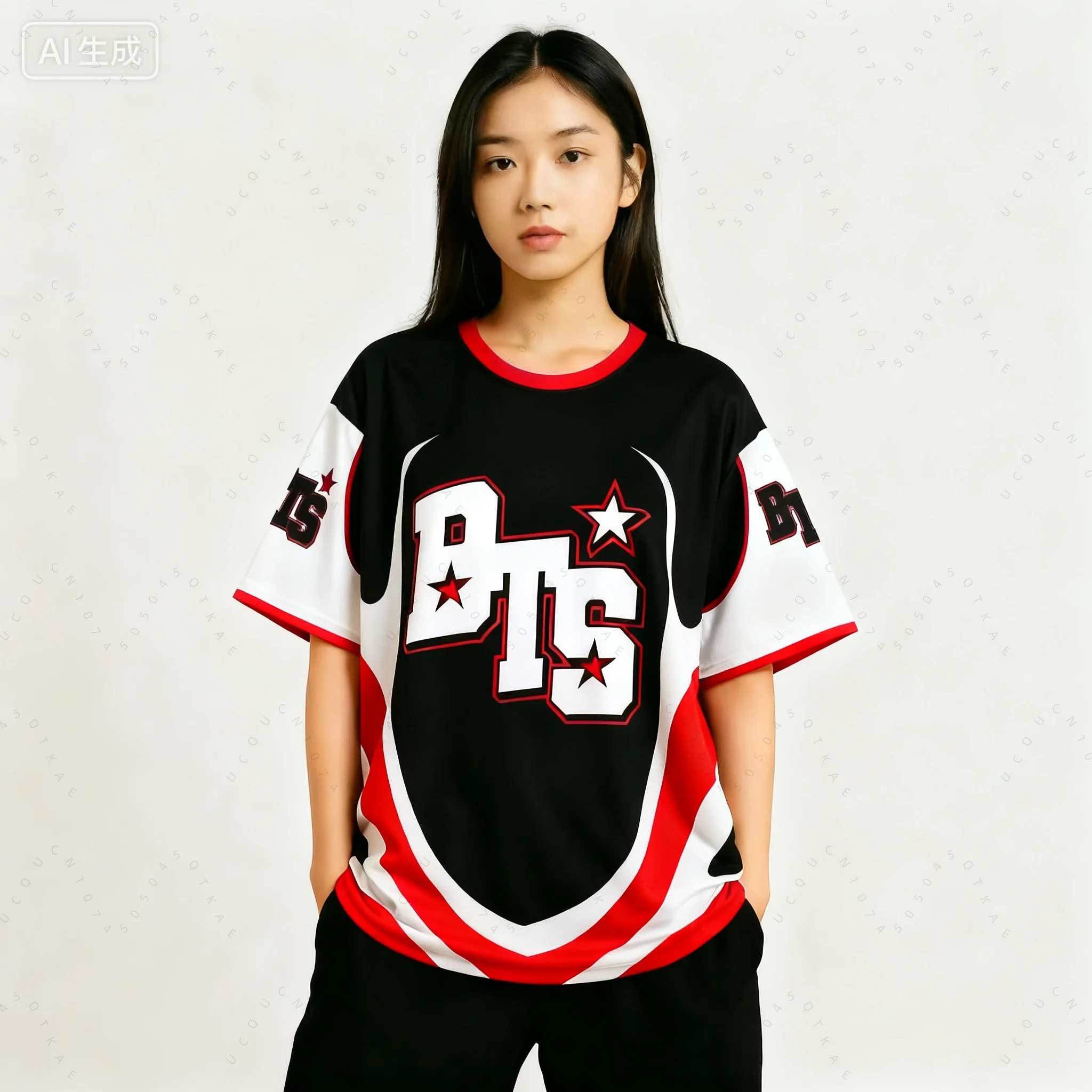 Buy In Bulk BTS Shirt Casual & Loose Fit Style | Alibaba.com