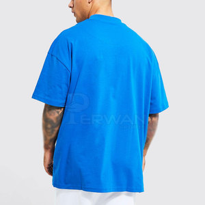 Fabriqué au Pakistan Street Style T-shirt surdimensionné personnalisé en gros pour hommes Dernière conception 100% coton Séchage rapide et respirant - Product Image 2