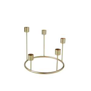 Lot de 3 bougeoirs en verre faits à la main or moderne T Light Holders Lanterns pour centres de table Decor Vente en gros Bougie à bas prix - Product Image 4