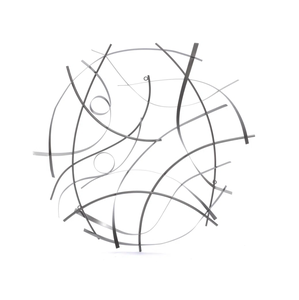 Hierro negro elegante decoración de pared decoración interior y exterior colgante de pared hotel restaurante hogar sala de estar dormitorio arte decorativo - Product Image 4