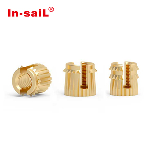 Inserti filettati in alluminio M2, M3, M4, M5, M6 CL600 CL601, filettatura a pressione, filettatura a ghiera per termoplasti e materiali plastici |   Conforme a RoHS - Product Image 4