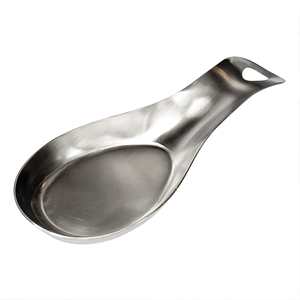 Repose-cuillère artisanal en métal exquis, élégant et personnalisable, couleur sur mesure, fait main, écologique, compatible lave-vaisselle et four - Product Image 2