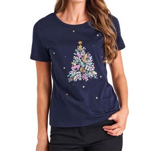 Camiseta de Verano para Mujer al por Mayor, Ropa Urbana, Personalización de Marca, Bordado Impreso, Transpirable, 100% Algodón, Corte Holgado, Producción al por Mayor - Product Image 4