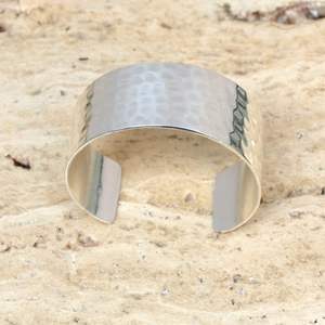 Custom Engraved Brass Silver Plated Open Cuff <b>Bracelet</b> for Women Elegant <b>Adjustable</b> Bangle Designer Jewelry Gift Item - Product Image 4