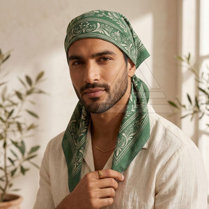 Pañuelos Personalizados de Algodón, Accesorios de Moda Transpirables con Estampado para la Cabeza, Cuello y Cara, Ideales para Deportes, Actividades al Aire Libre y Uso Diario - Product Image 6