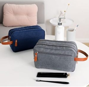 Men Waterproof Travel Toiletries <b>Storage</b> <b>Bag</b> Cosmetic <b>Bag</b> Portable Makeup Organiser Male Zipper Handbags - Product Image 2