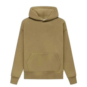 Sudadera con capucha de gran tamaño de algodón de alta calidad para niñas, ropa de calle con hombros caídos, patrón impreso esencial de lana para invierno - Product Image 4