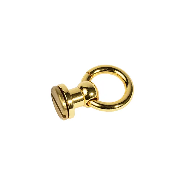 Wholesale Ball Collar Stud O Ring High Quality Metal Hardware for Handbags Purse Custom Style Color Made in Korea
