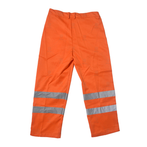 Pantalon de travail de construction réfléchissant Orange de haute qualité Poches en polyester Vêtements de sécurité imperméables Sécurité personnalisable - Product Image 3