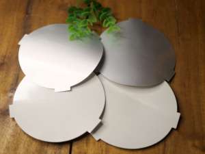 Aluminum <b>Foil</b> Die Cut Seal Liner Composited Food Grade <b>Foil</b> Sheet for <b>Container</b> Closure Use - Product Image 3