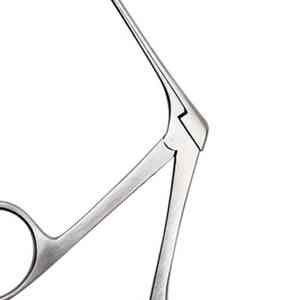 Instrumentos quirúrgicos ENT, fórceps de copa de oreja, fórceps de acero inoxidable para oreja de cocodrilo, fórceps de pólipo - Product Image 2