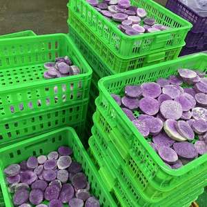 IQF Frozen Purple Yam Puree Origin Vietnam Pure in Bulk Packaging - Product Image 5