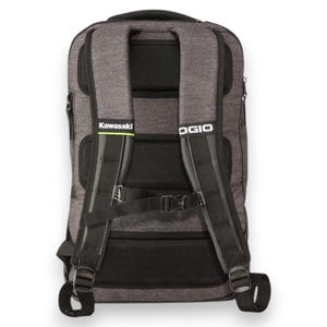 Kawasaki Ogio <b>17</b>\" <b>Backpack</b> for 15\" <b>Laptop</b> Fashionable Large Capacity Anti-Theft Geometric Zipper Strap Polyester Fabric - Product Image 2