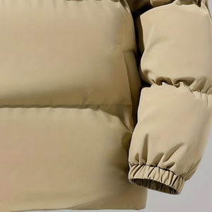 Manteaux d'hiver chauds rembourrés à bulles pour hommes, imprimés sur mesure par OEM, veste polaire pour hommes - Product Image 4