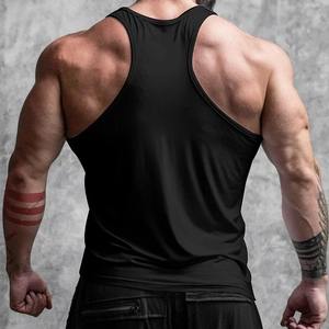 100% Cotton Bodybuilding <b>Gym</b> Singlet Brand Jogger Training Tank Top <b>Vest</b> Shirt Sleeveless Fitness for <b>Men</b> Washed Technics - Product Image 3