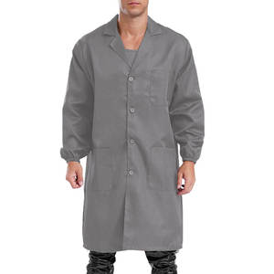 Bata de laboratorio médico para hombre de alta calidad, bata de médico con logotipo personalizado, uniformes clínicos para médicos, enfermeras, personal médico, OEM, Unisex - Product Image 1