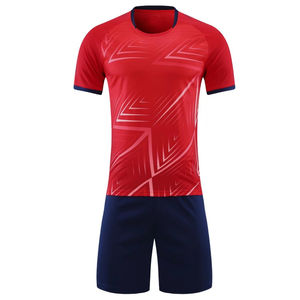 เสื้อฟุตบอลใส่ได้ทั้งชายและหญิงพิมพ์ซับลิเมชันพร้อมโลโก้ชื่อทีมสำหรับผู้ใหญ่ - Product Image 5