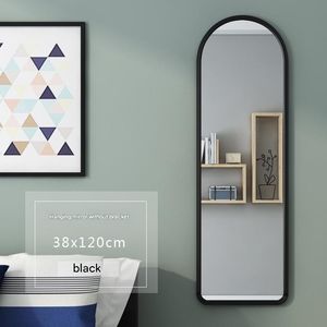 Miroir sur pied moderne <span class=keywords><strong>MJ23</strong></span>, très vendu, avec cadre et roulettes, pour la maison - Product Image 5