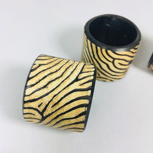 Servilleteros ecológicos de cuerno de buey Natural 100%, estilo moderno, opción económica para ajustes de mesa de fiesta y boda - Product Image 6