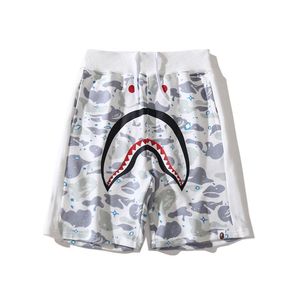 Pantalones Cortos Reversibles con Cabeza de Tiburón Bapees de Alta Calidad 1:1, Unisex, Casuales, Deportivos, Estilo Hip Hop - Product Image 1