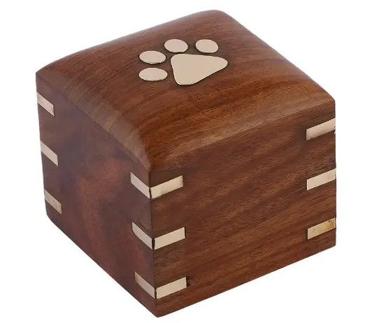 Деревянная коробка, урна для собак и кошек