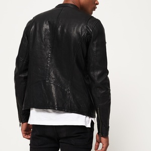 Men's Stylish <b>Slim</b> <b>Fit</b> Hooded Leather <b>Jacket</b> Detachable Hood and Multiple Pockets Plus Size Winter Season <b>jacket</b> for men - Product Image 6