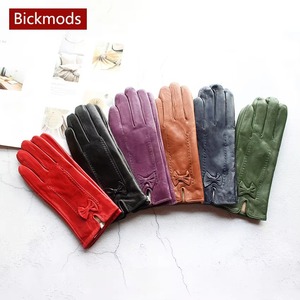 Gants de cyclisme d'extérieur unisexe coupe-vent en cuir de couleur chaude pour l'hiver, compatibles avec l'écran tactile, respirants et de grande taille. - Product Image 3